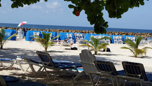 beach chairs